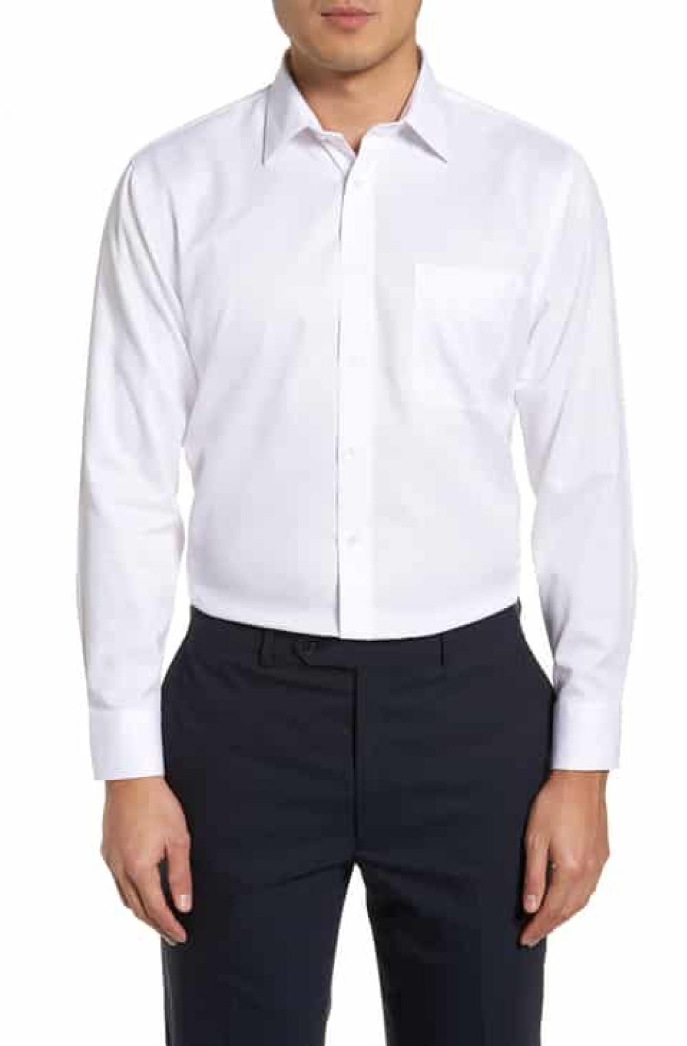 Plain Long Sleeve Shirt Classic Fit Regular Size
