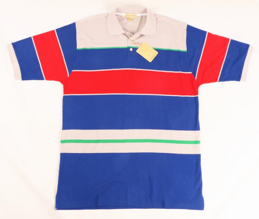 Mens Loose Fit Stripe Polo Shirt SS579 NZ$10.00 - CLOTHING STORE