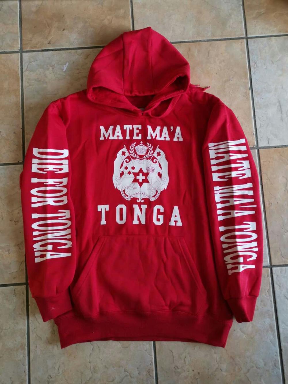 Tonga Printed Pull Over Hoody #002